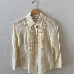Calvin Klein dress shirt, size 4